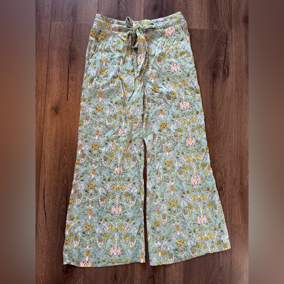 NWT Maeve by Anthropologie Alina Wide Leg Island Pant Size 8 Petite - Picture 13 of 13